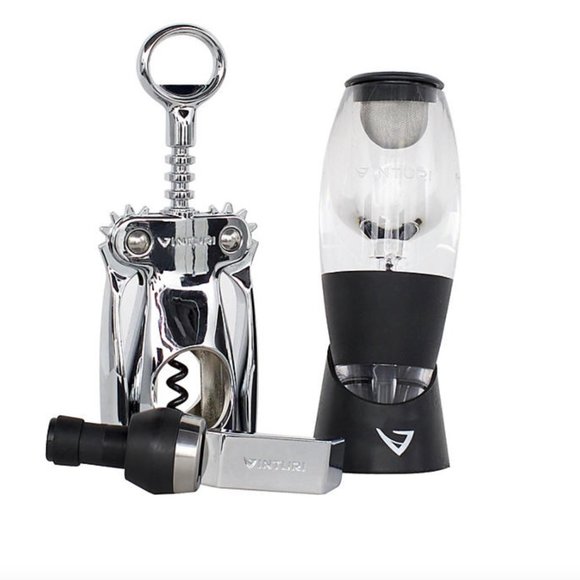 Vinturi 3 Piece Deluxe Wine Bundle - New In Box - Picture 2 of 9